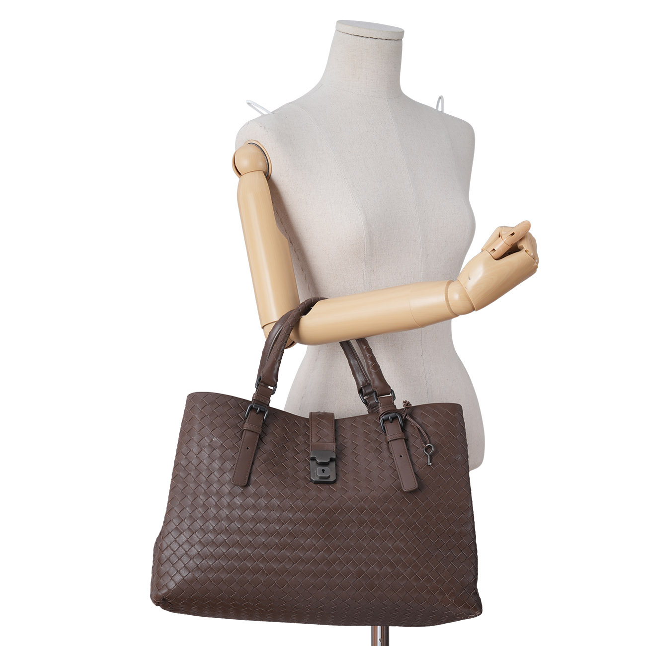 BOTTEGA VENETA(USED)보테가베네테타 인트레치아토 토트백